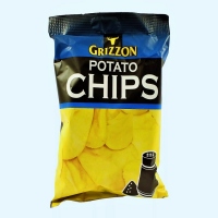 Картофельные чипсы Grizzon 80г классич. с солью 